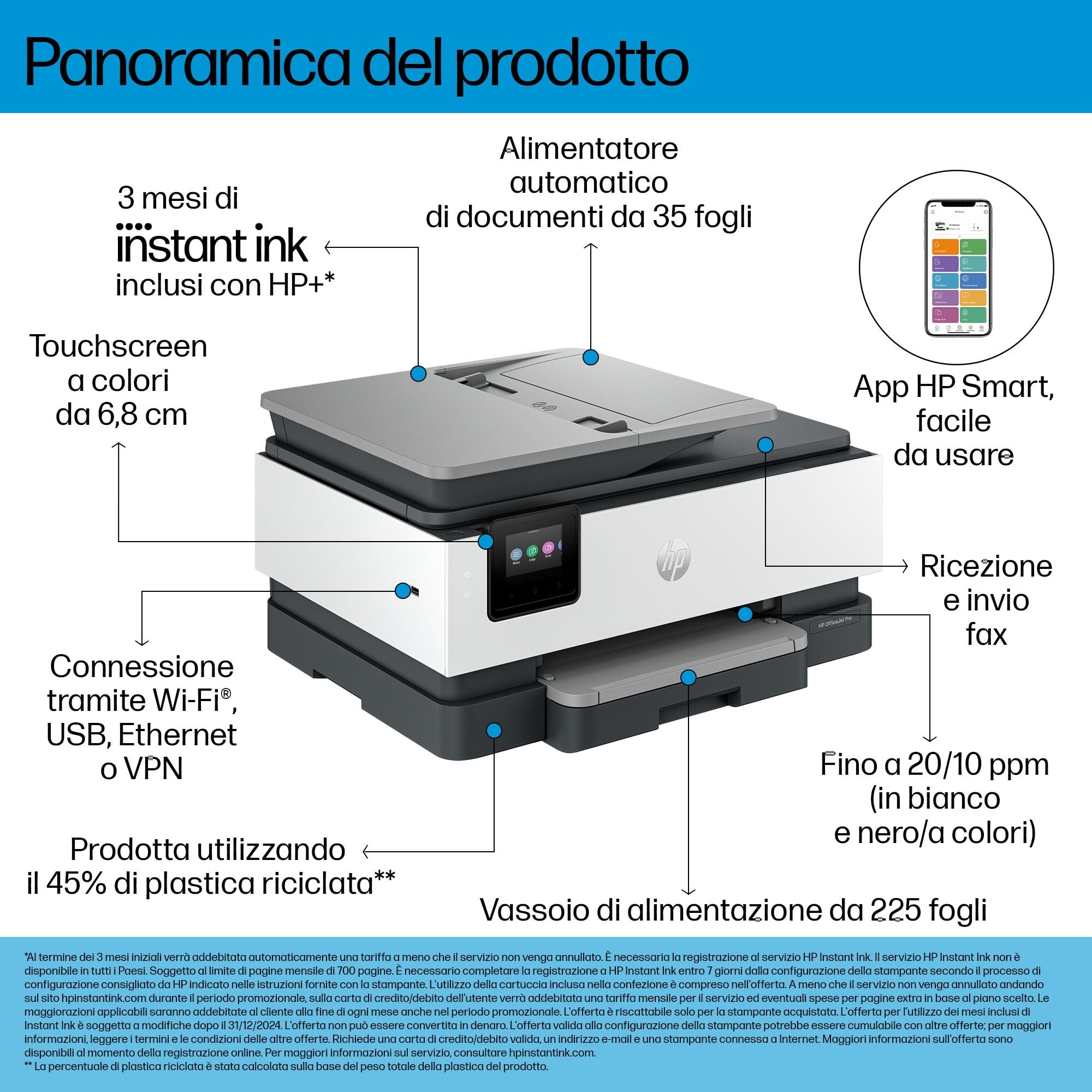 hp-officejet-pro-8132e-40q45b-stampante-multifunzione-a-getto-d-inchiostro-a4-co image 4