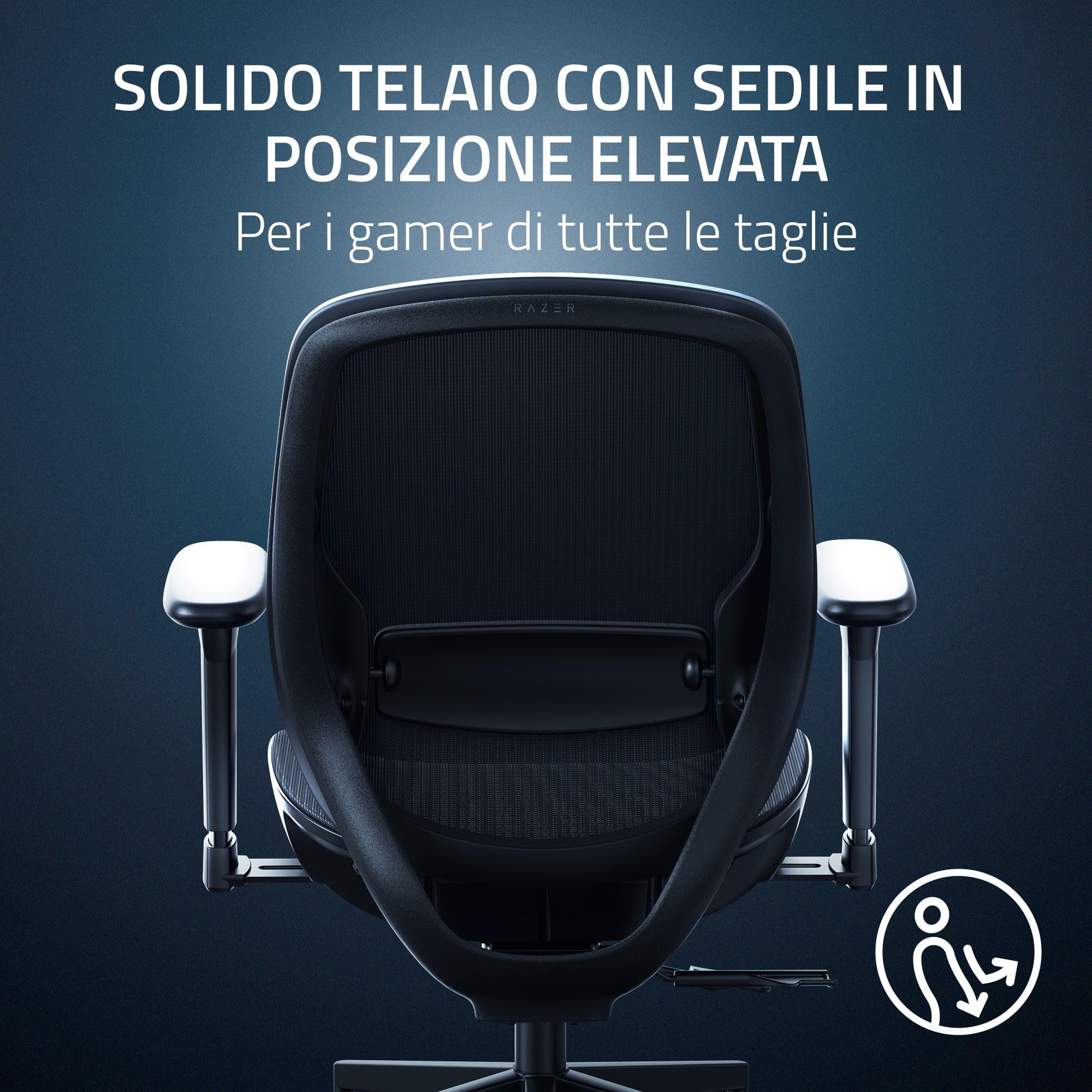 razer-fujin-sedia-da-gaming-in-rete-traspirante-con-synchro-tilt-130-supporto-lo image 7
