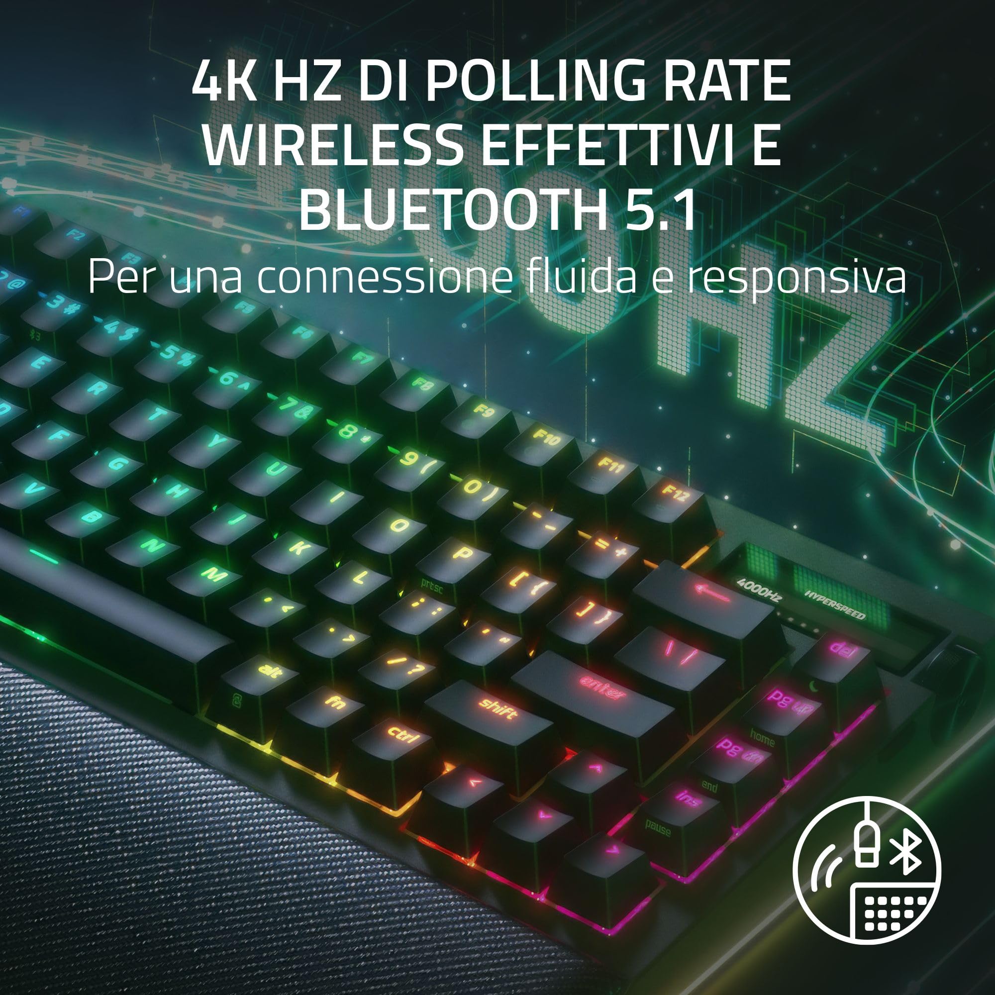 razer-blackwidow-v4-pro-75-tastiera-gaming-wireless-hot-swappable-con-display-ol image 4