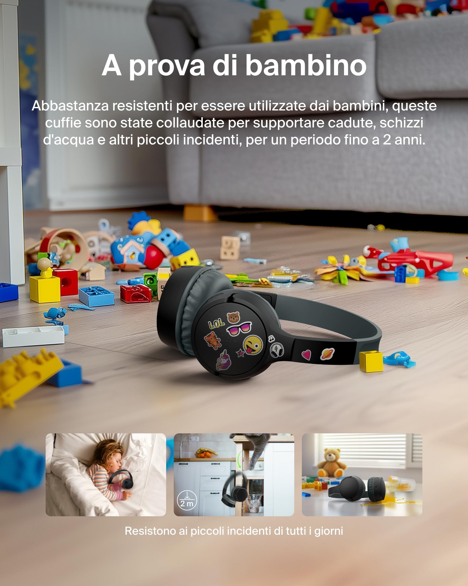 belkin-soundform-mini-cuffie-wireless-over-ear-per-bambini-con-microfono-30-ore- image 5