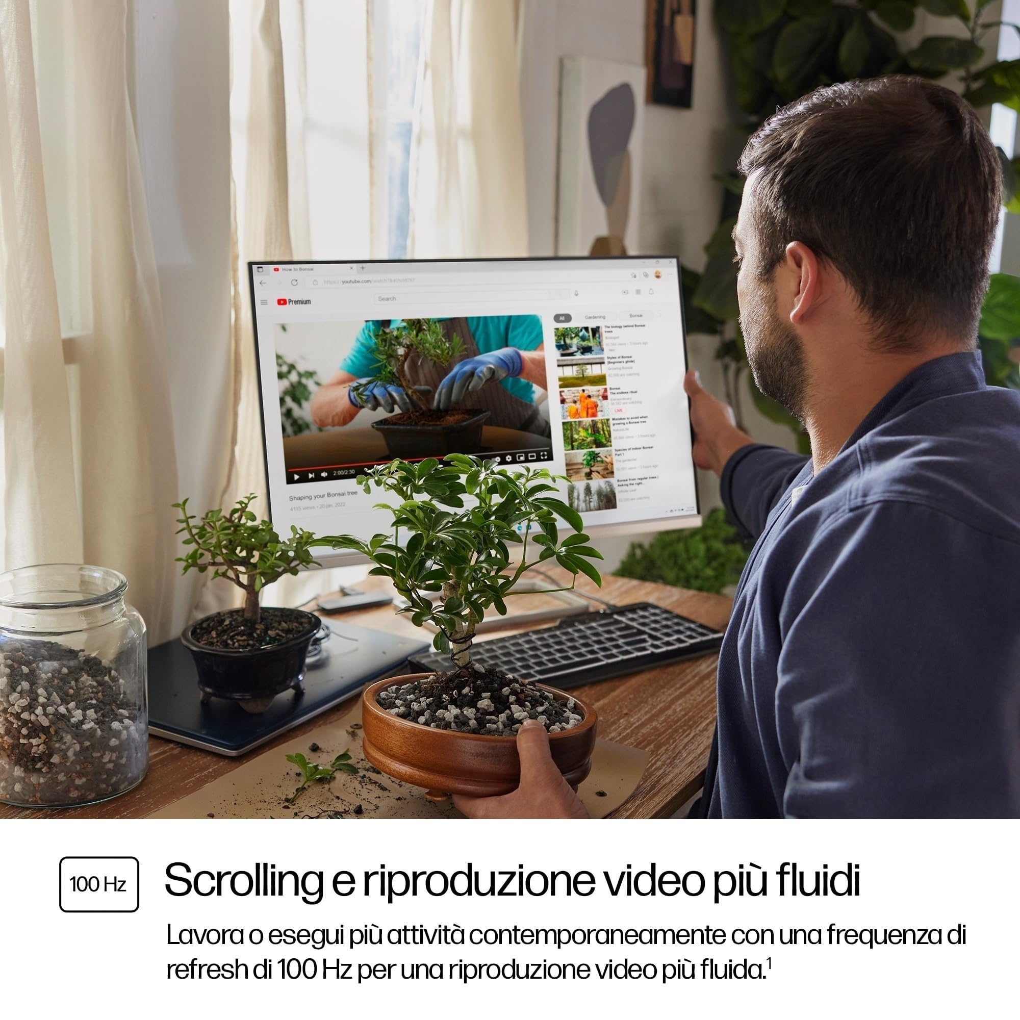 hp-524sa-monitor-23-8-fhd-ips-con-casse-integrate-100-hz-eye-ease-5-ms-1920x1080 image 7