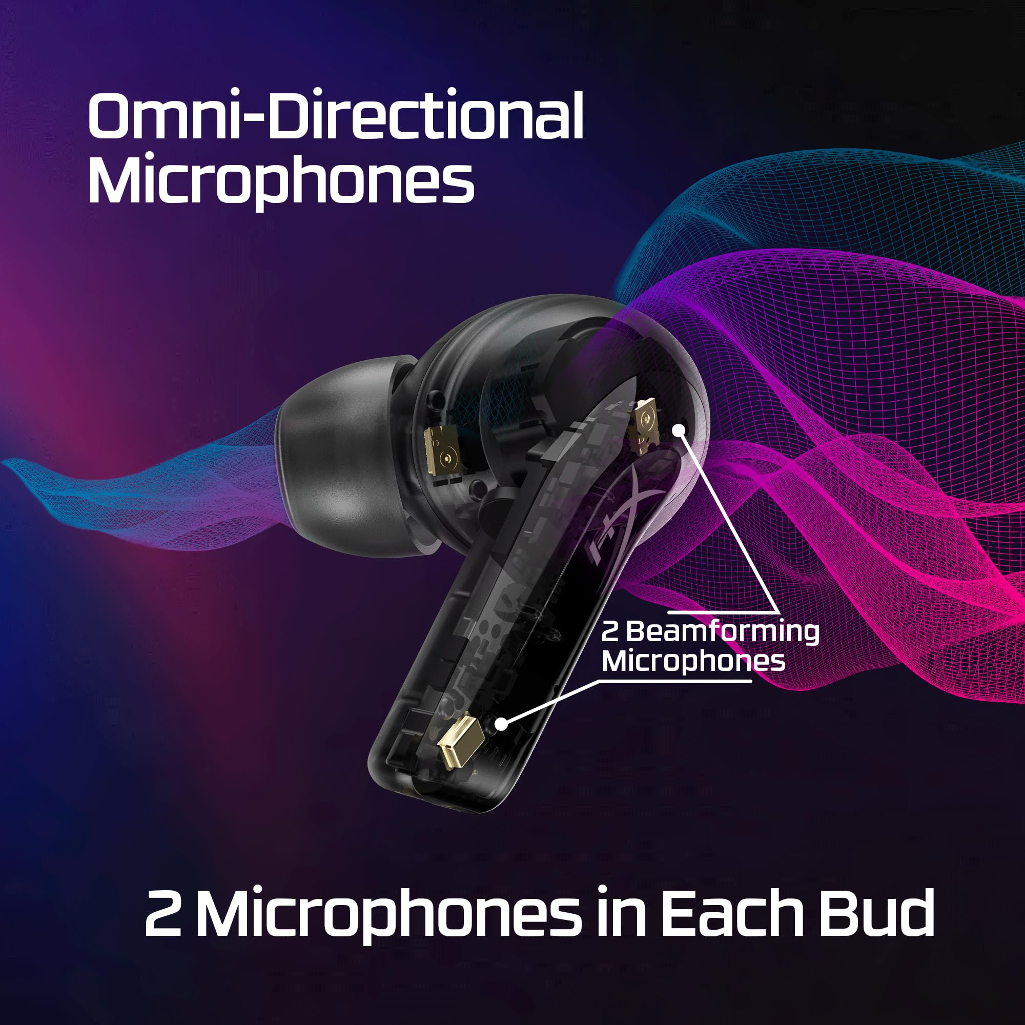 hyperx-cloud-mix-buds-2-auricolari-wireless-hp-2-4-ghz-dongle-o-bluetooth-anc-ib image 4