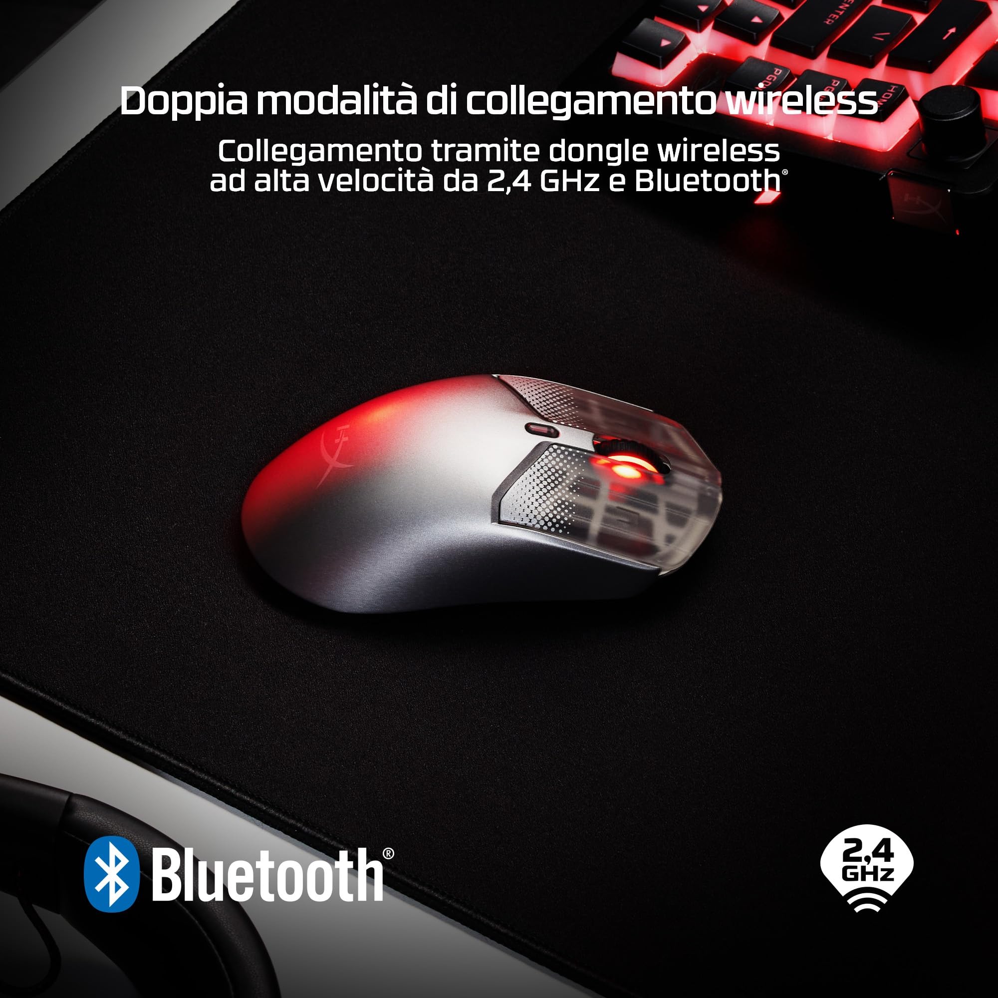hyperx-pulsefire-haste-2-s-mouse-gaming-wireless-in-magnesio-64-g-sensore-26k-ba image 4