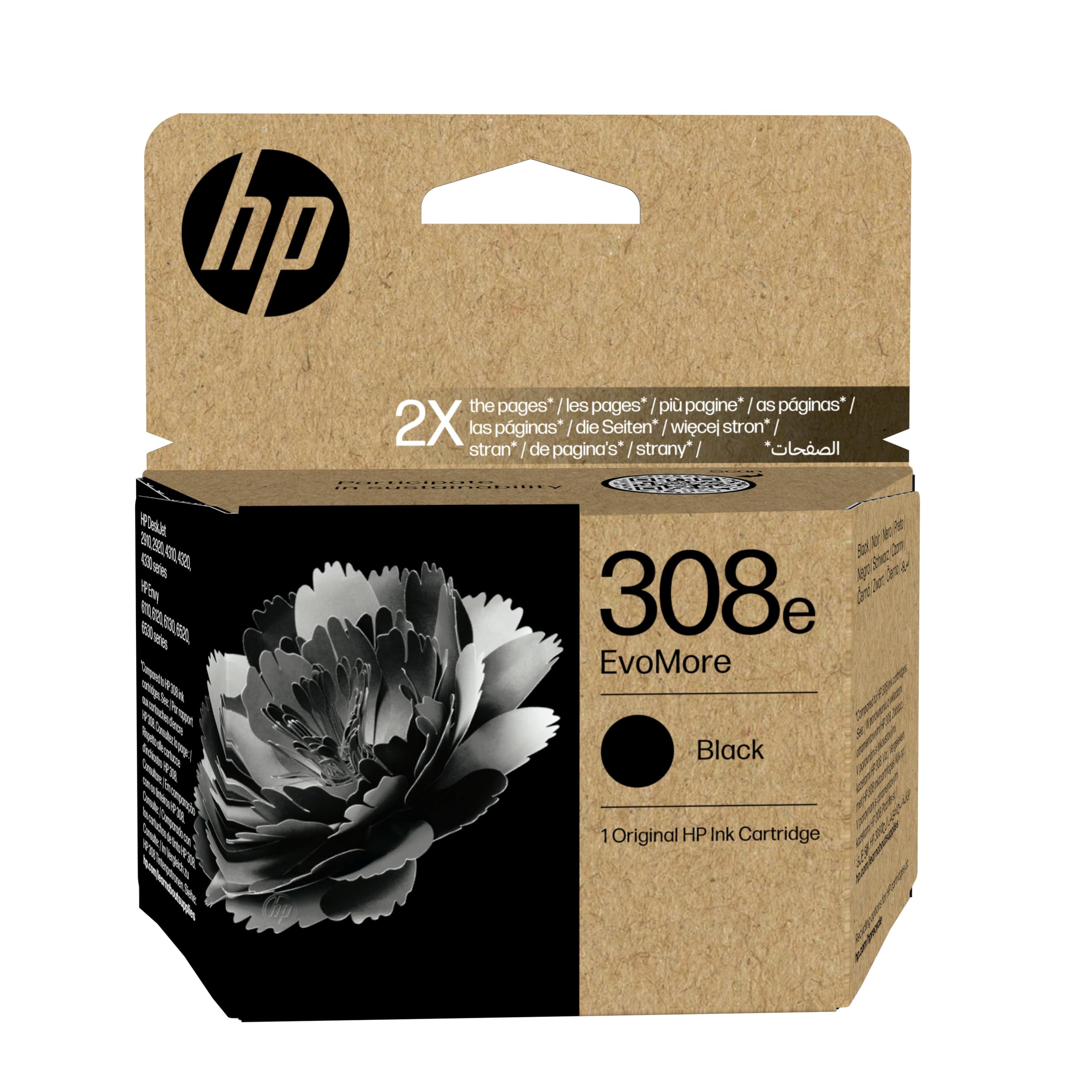 hp-308e-evomore-7fp22ue-cartuccia-originale-hp-nero-ad-alta-capacit-da-320-pagin image 1