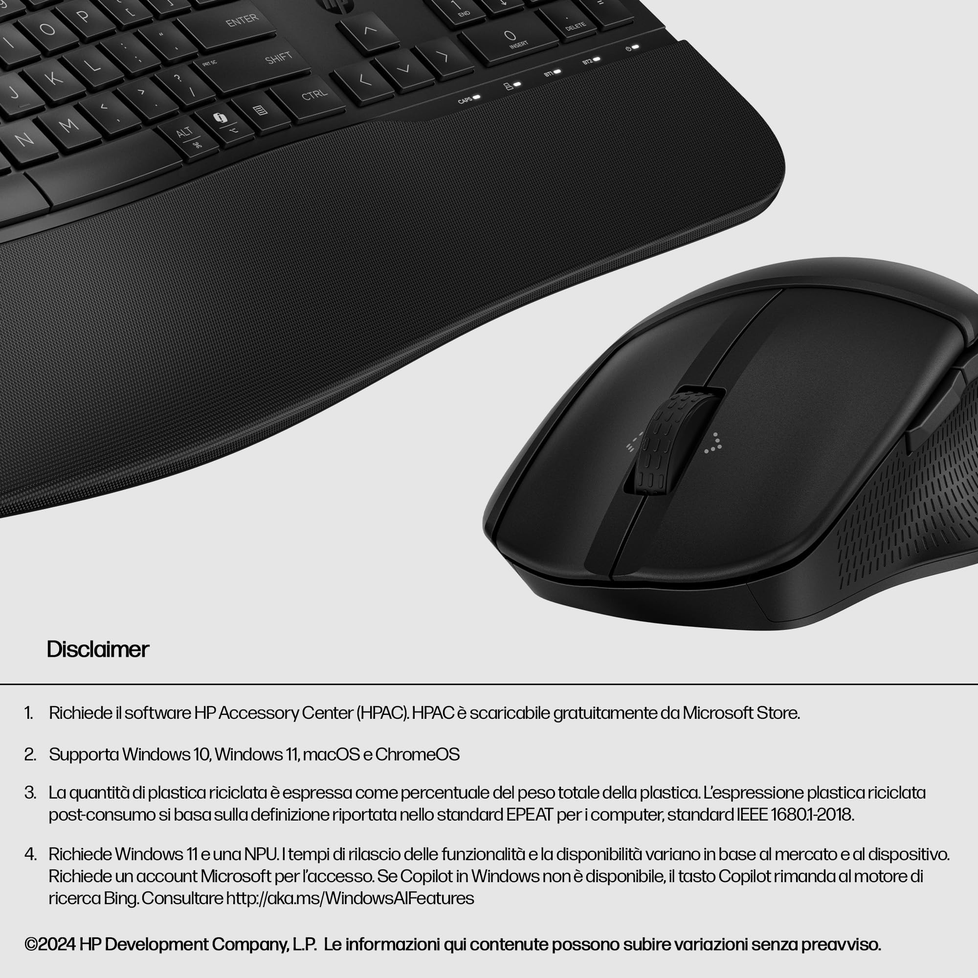 hp-680-combo-tastiera-e-mouse-wireless-6-tasti-programmabili-sensore-1200-dpi-ba image 6