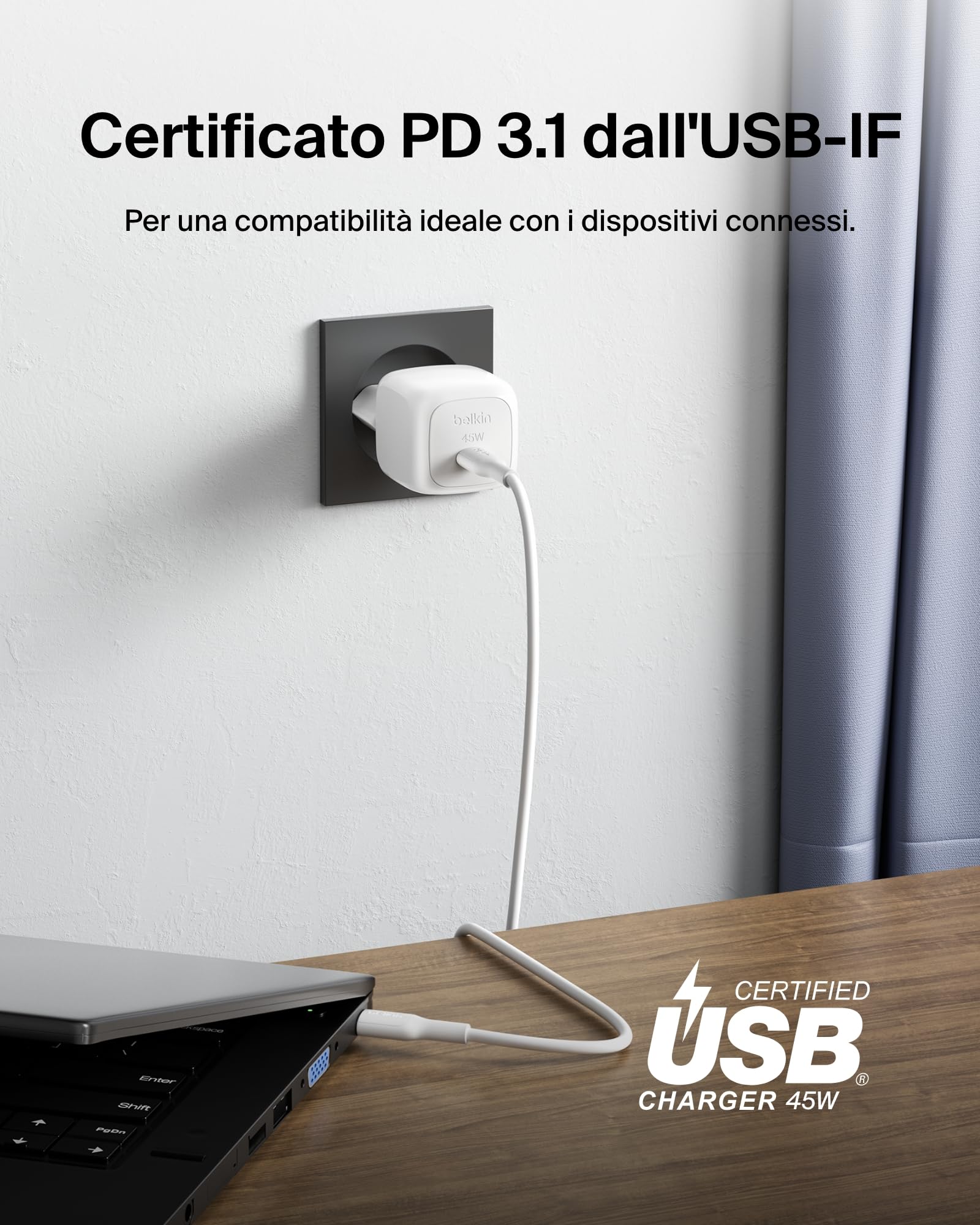 belkin-caricatore-da-parete-compatto-45-w-usb-c-power-delivery-per-iphone-16-gal image 5