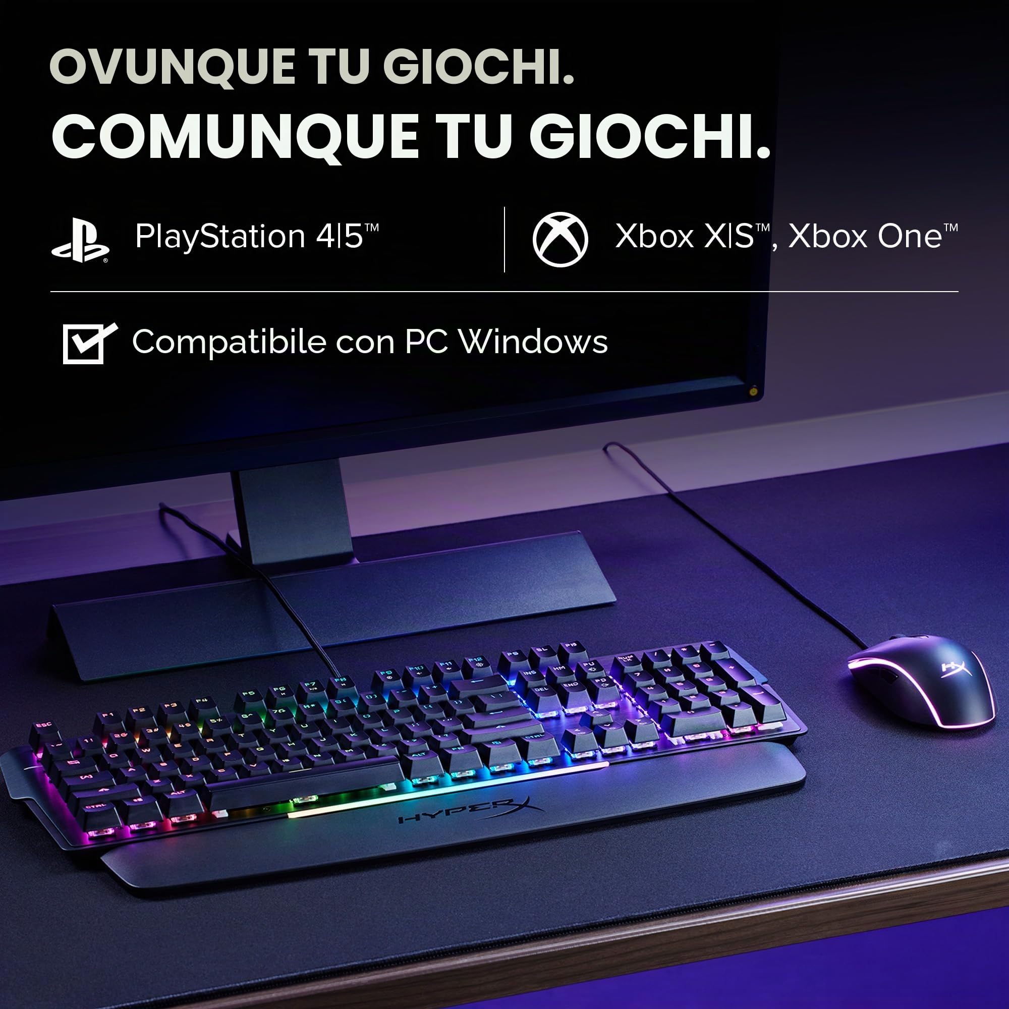 hyperx-alloy-mkw100-tastiera-meccanica-gaming-full-size-cablata-rgb-con-telaio-i image 6