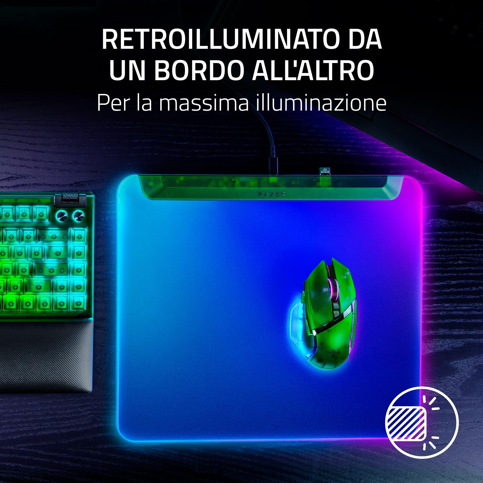 razer-firefly-v2-pro-phantom-green-edition-tappetino-per-mouse-da-gaming-retroil image 4