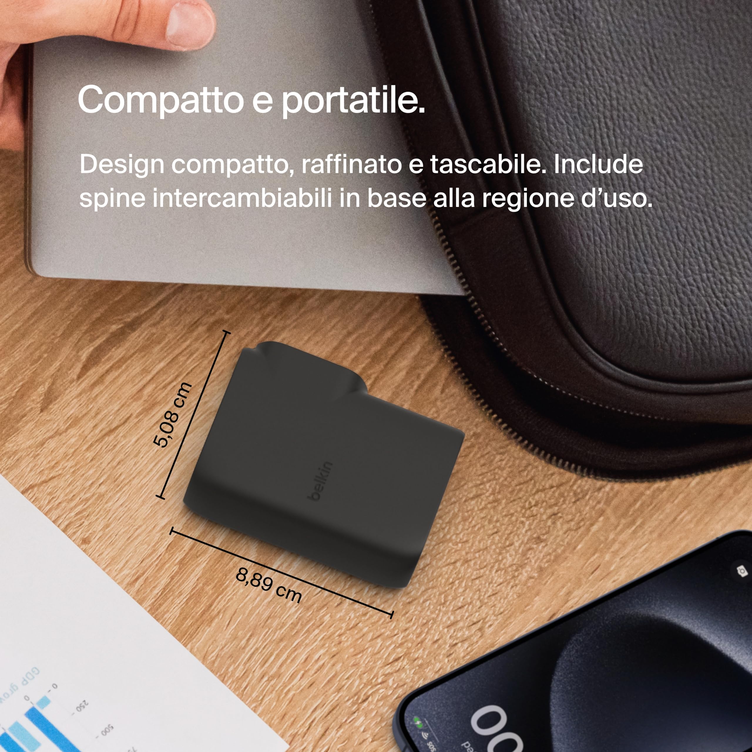 belkin-boostcharge-ibrido-2-in-1-caricabatterie-da-parete-25-w-usb-c-pd-3-0-pps- image 7