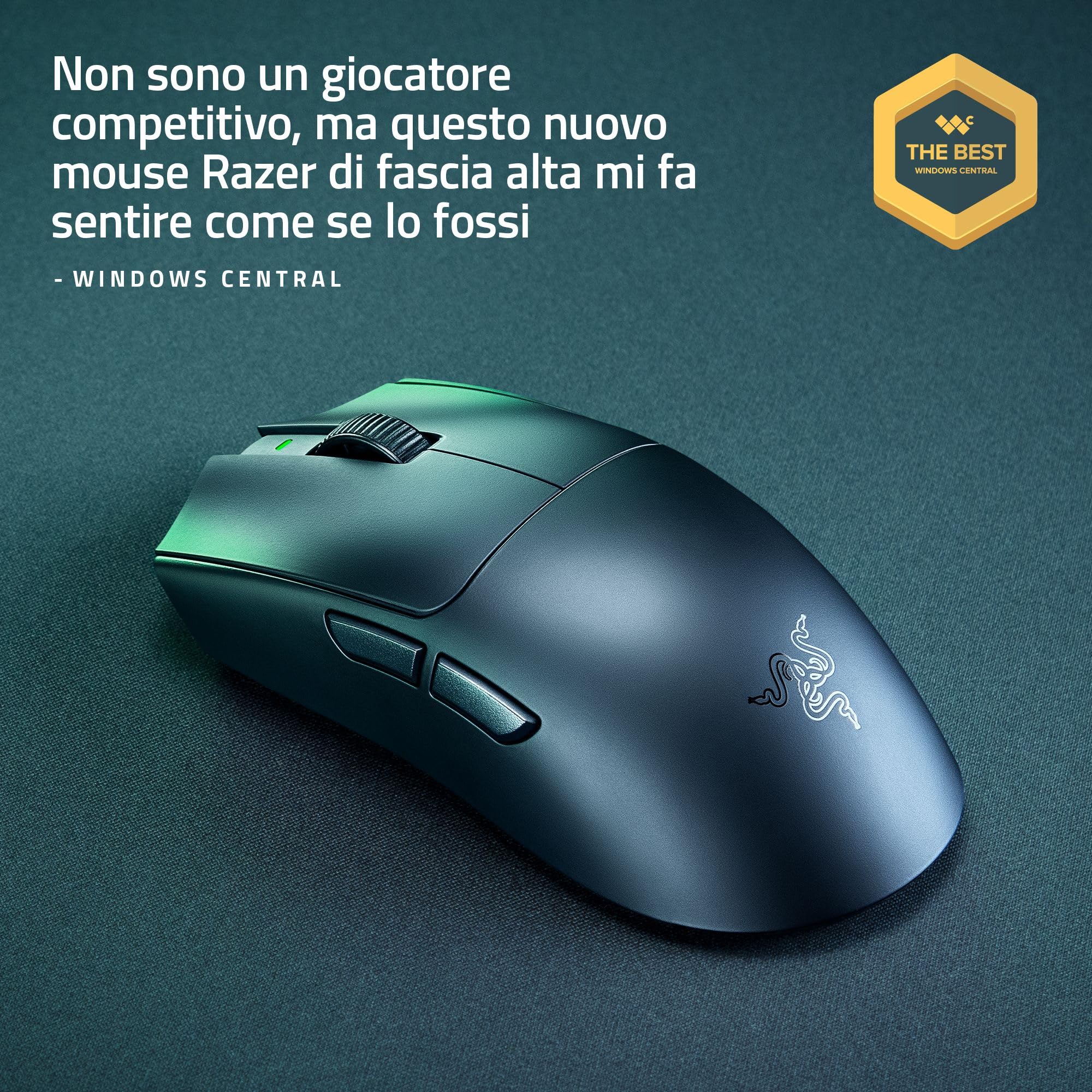 razer-viper-v4-pro-mouse-gaming-wireless-simmetrico-esport-ultraleggero-49-g-hyp image 2