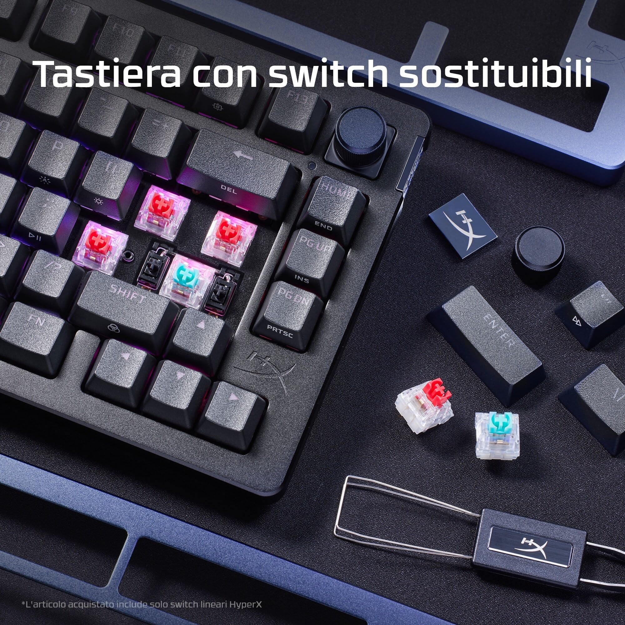hyperx-alloy-rise-tastiera-meccanica-gaming-cablata-75-switch-hot-swap-illuminaz image 3
