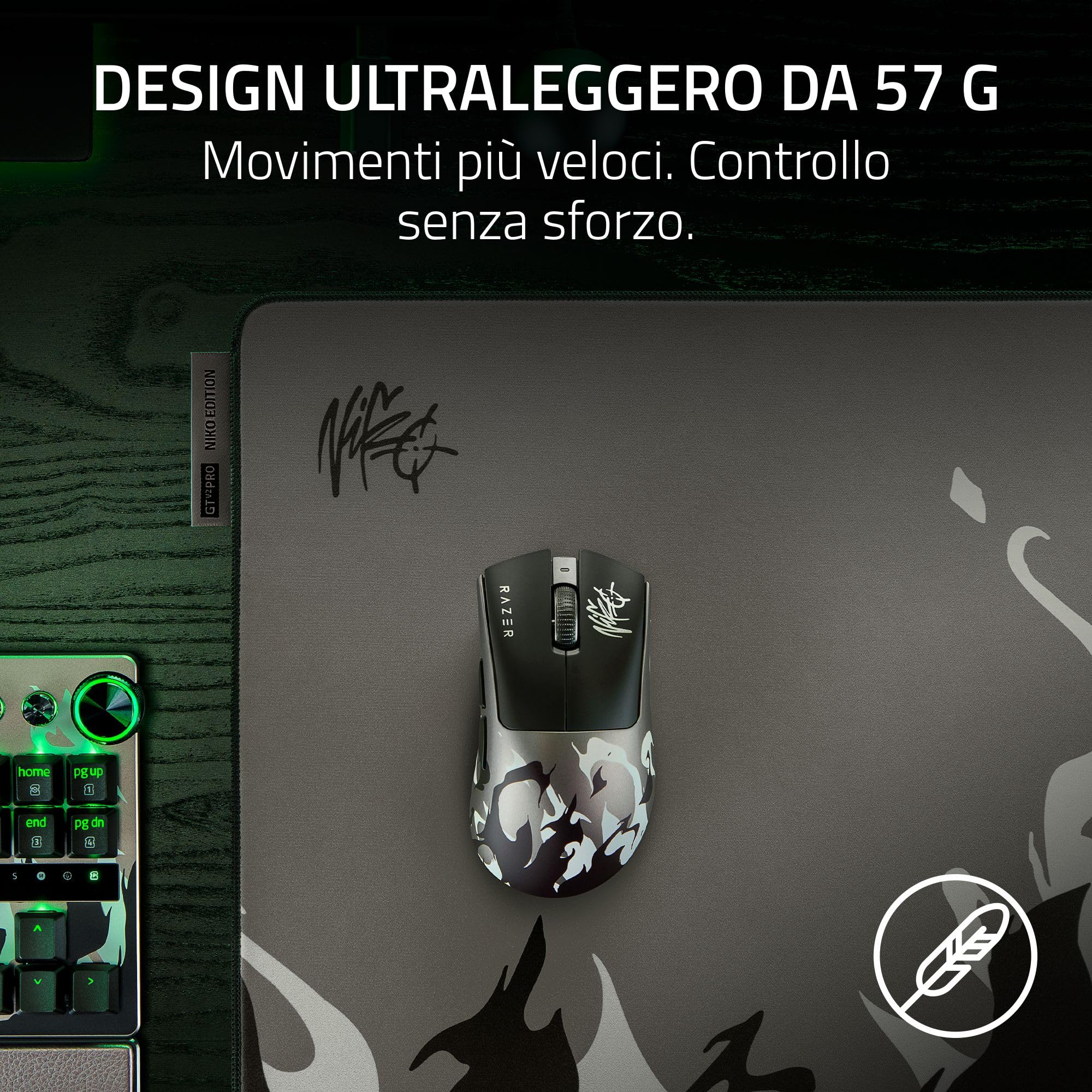 razer-deathadder-v4-pro-niko-edition-mouse-wireless-esport-ultraleggero-57g-focu image 3